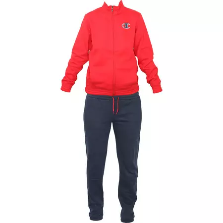 Champion Chándal Menino Athletic Basic Suit Logo FZ (rojo/marino)