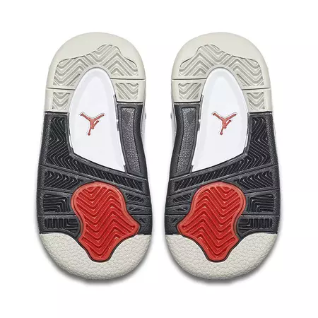 Jordan 4 Retro Bt "White Cement" (104/white/red/black/silver)