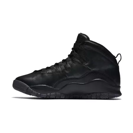 Air Jordan Retro 10 "NYC" Menino/Menina (012/black/dark grey/metalic gold)