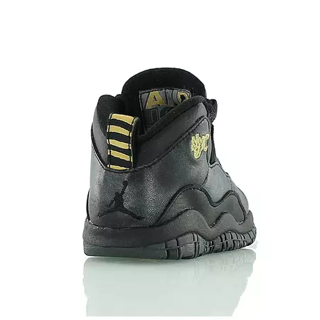 Jordan 10 Retro "NYC" (Sizes 17 - 27/black/gold)