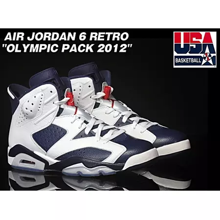 Air Jordan 6 Retro "Olympic" (130/white/navy/red)