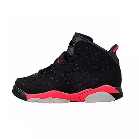 Jordan 6 Retro BP Menino (023/negro/rojo/negro)