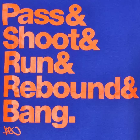 K1X Pass and Shoot Tee (ultra blue/flame)