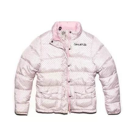 Converse Jaqueta Mulher B-Romance (branco/rosado)