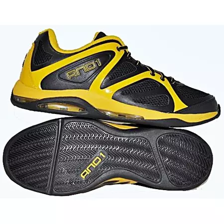 And1 Assasin Low (negro/amarelo)