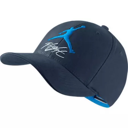 Gorra Jordan Flight Stretch Hat (453/obsidian/branco/azul)