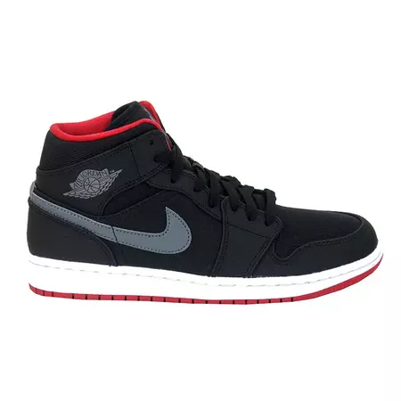 Air Jordan 1 Mid "Night" (004/negro/rojo/gris/blanco)