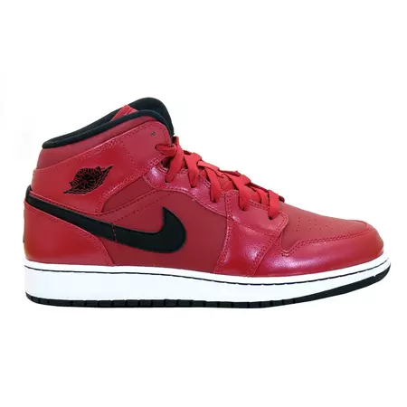 Air Jordan 1 Mid Bg Menino "Bulls" (602/rojo/negro/blanco)