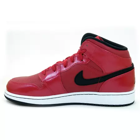 Air Jordan 1 Mid Bg Menino "Bulls" (602/rojo/negro/blanco)