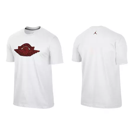 Jordan Camiseta Wings Logo (100/blanco/rojo)