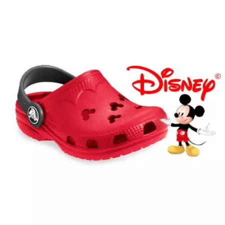 Crocs Kids Mickey Strap (rojo/negro)