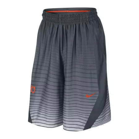KD Short Quickness Aop (084/gris/naranja)