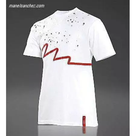 Camiseta Jordan Shark Splatter  (blanca)