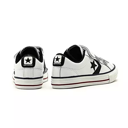 Converse All Star Player 3V OX Niño (blanco/negro)