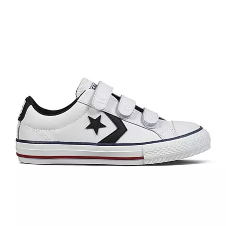 Converse All Star Player 3V OX Niño (blanco/negro)