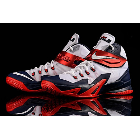 Nike Zoom LeBron Soldier VIII "USA" (114/white/navy/red)