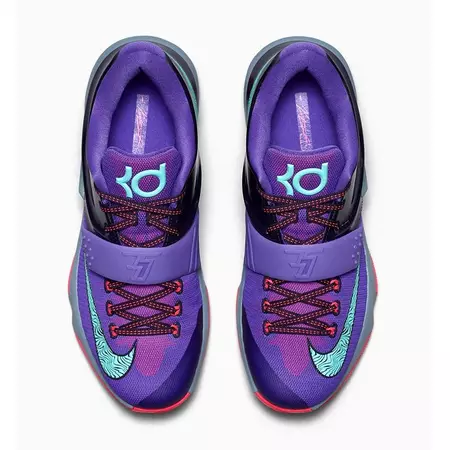 KD VII "Passion Purple" (535/court purple/esmeralda/negro/fuxia)