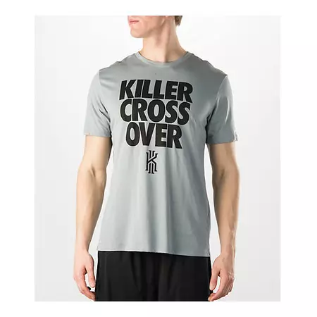 Nike Camiseta Kyrie Irving "Killer Cross Over" (088/gris/negro)
