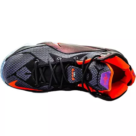 Lebron XII (GS) "Purple Cave" Niño (500/purple/turquesa/carmesí)