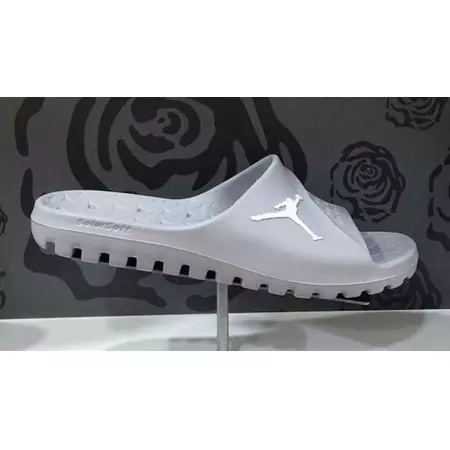 Jordan Super Fly Team Slide (004/wolf grey/blanco)