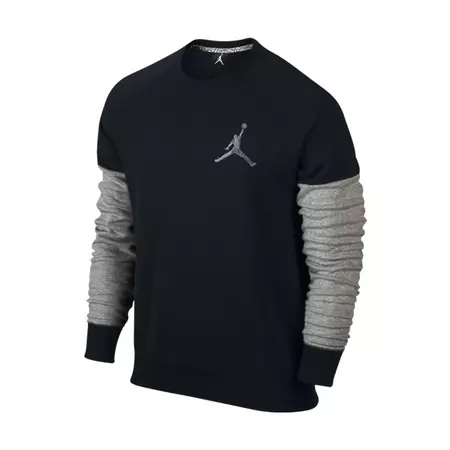 Jordan Varsity Graphic Crew (010/negro/gris)