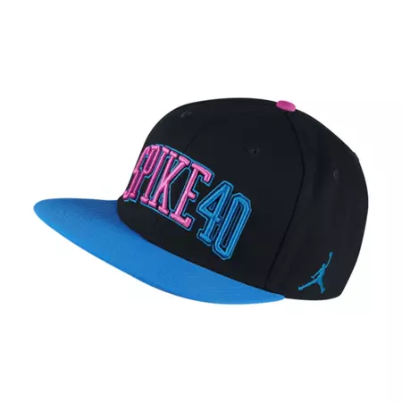 Jordan Gorra Spizike PE (014/negro/azul/rosa)