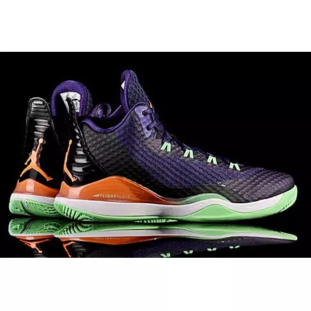 Jordan Super Fly 3 PO "Hare Blake Griffin" (505/ink/bright mandarin/negro/blanco)