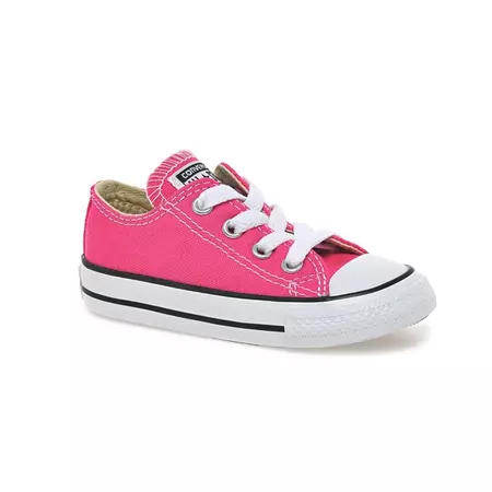 Converse Lonas All Star Chuck Taylor OX Bebê (650/rosa/blanco)