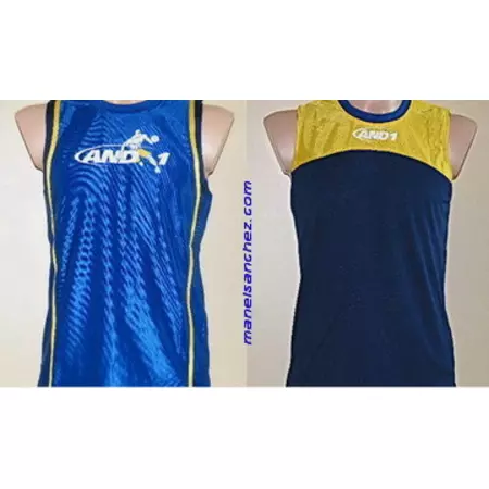 And 1 Camiseta Reversible Codaf K (royal/yellow)