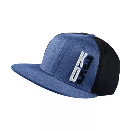 KD Performance True Snapback (011/black/lt game royal htr/white)