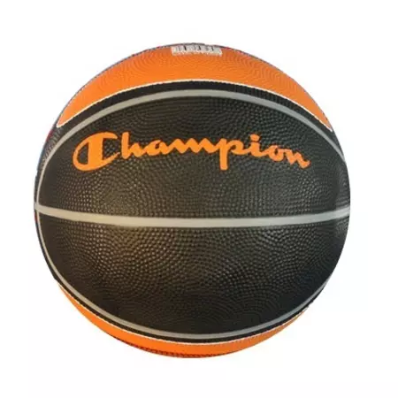 Champion Balón Caucho (size 5/black/orange)