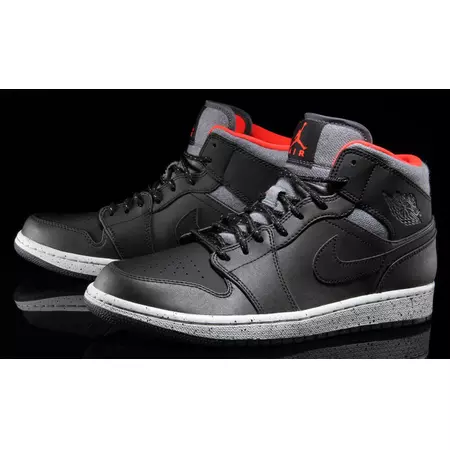 Air jordan 1 Mid "Holiday" (035/black/grey/red)
