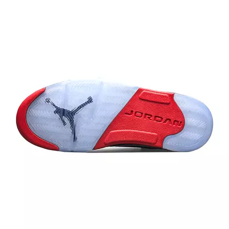 Air Jordan Retro 5 Low "Fire Red" (101/white/fire red/black)