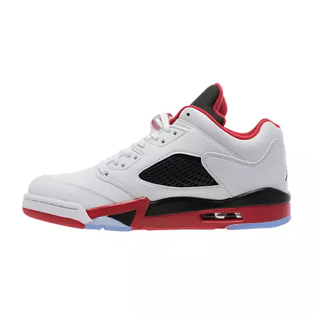 Air Jordan Retro 5 Low "Fire Red" (101/white/fire red/black)