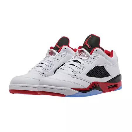 Air Jordan Retro 5 Low "Fire Red" (101/white/fire red/black)