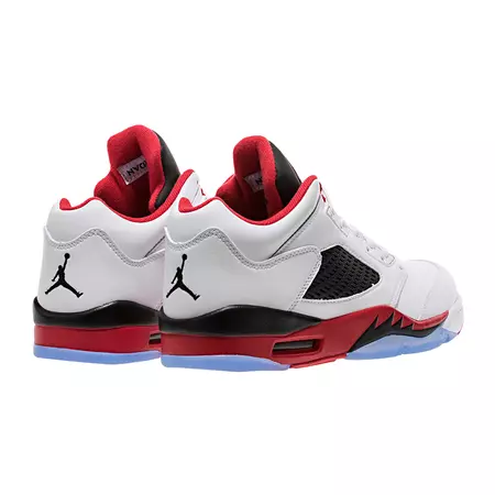 Air Jordan Retro 5 Low "Fire Red" (101/white/fire red/black)