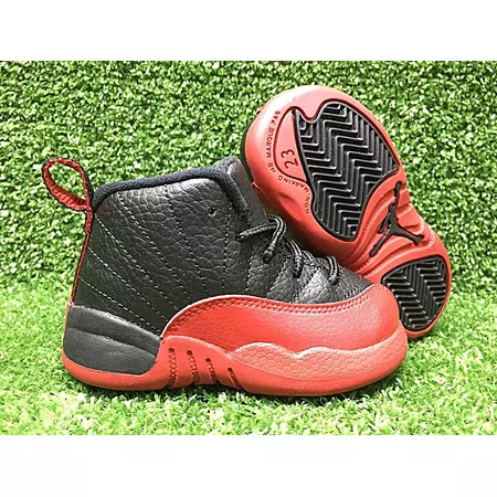 Jordan 12 Retro BT Bebé "Night" (002/black/varsity red)