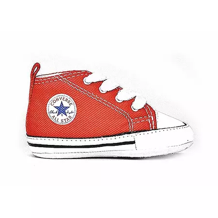 Converse Lonas Chuck Taylor First Star Bebê (600/rojo)