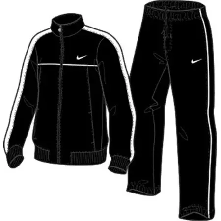 Nike Chandal Menino Style Ess Polywarp (negro/blanco)
