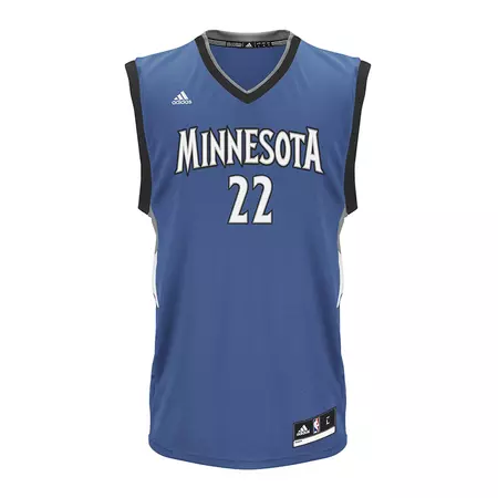 Adidas NBA Swingman Andrew Wiggins #22# Minnesota (azul/blanco)