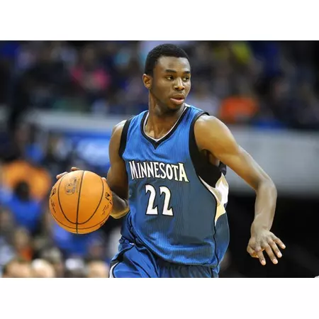 Adidas NBA Swingman Andrew Wiggins #22# Minnesota (azul/blanco)