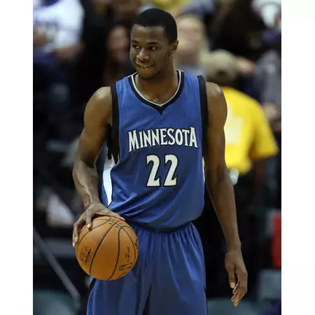 Adidas NBA Swingman Andrew Wiggins #22# Minnesota (azul/blanco)