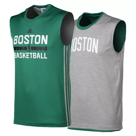 Adidas NBA Camiseta Menino Boston Celtics Winter Hoops Rev (verde/gris)