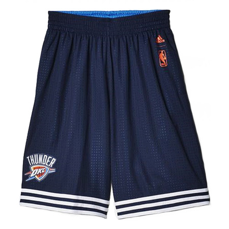 Adidas NBA Short Oklahoma City Thunder Winter Hoops (marino/azul)