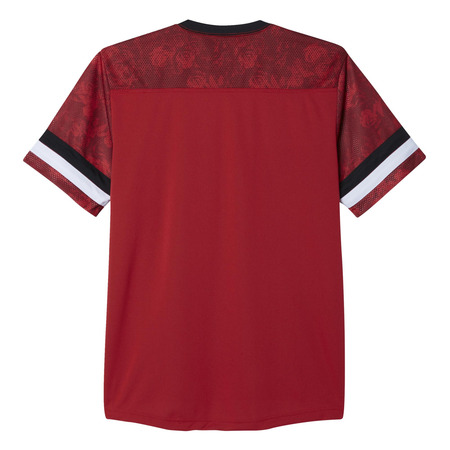Adidas  Dame Floral Tee (red/black)