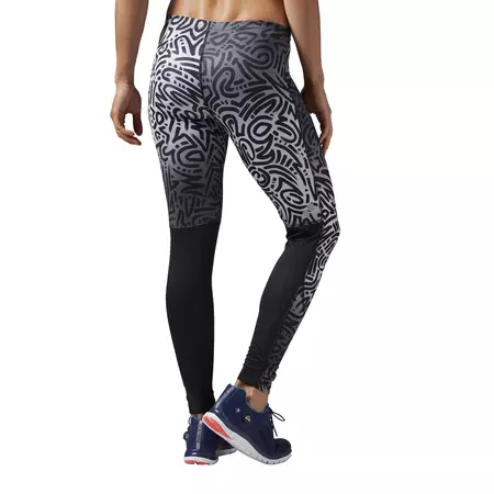 Reebok Running Essentials Ombre Tight (Ash Grey)