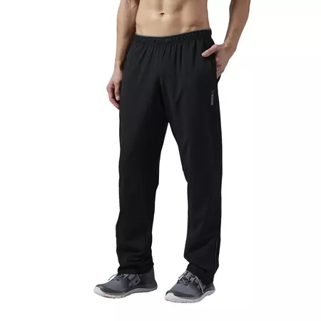 Reebok Work Out Ready Woven Pant  (black)