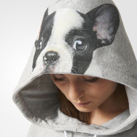 Adidas Originals Mujer Sudadera Puppy Pooch Rita Ora (gris)