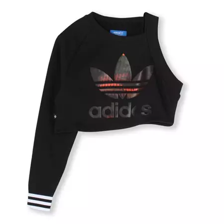 Adidas Originals Cut Out Sweater Circus By Rita Ora (multicolor)