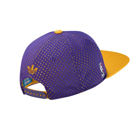Adidas Originals L.A Lakers Cap Snapback (purple/yellow)